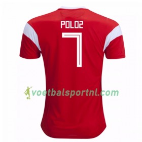 Rusland Poloz 7 Thuis Shirt WK voetbal 2018